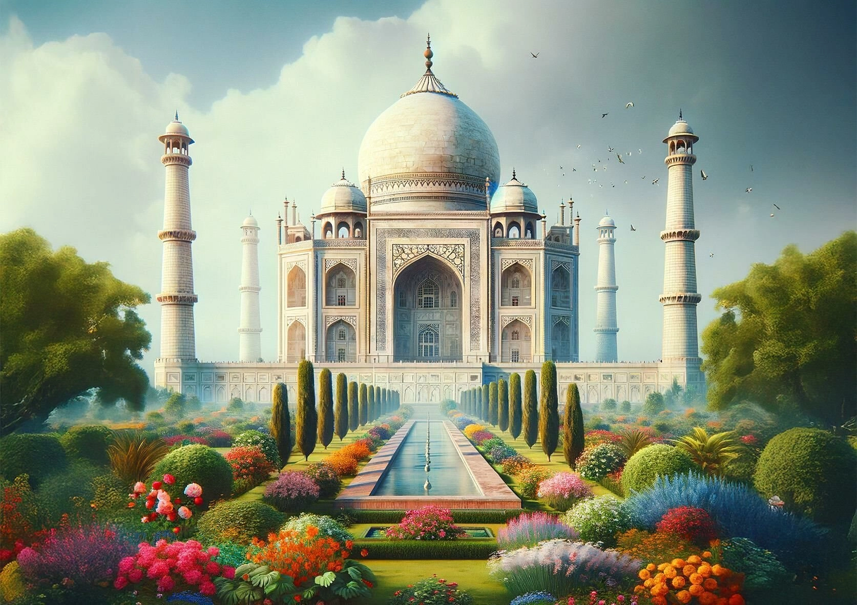 Puzzle Taj Mahal 1000 dílků