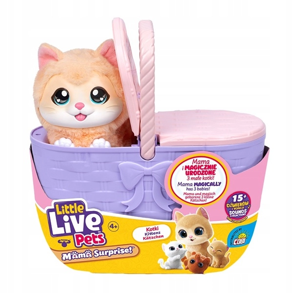Little Live Pets Mama Surprise koťátka