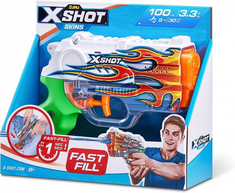 Levně ZURU X-Shot Fast-Fill Skins Nano Water