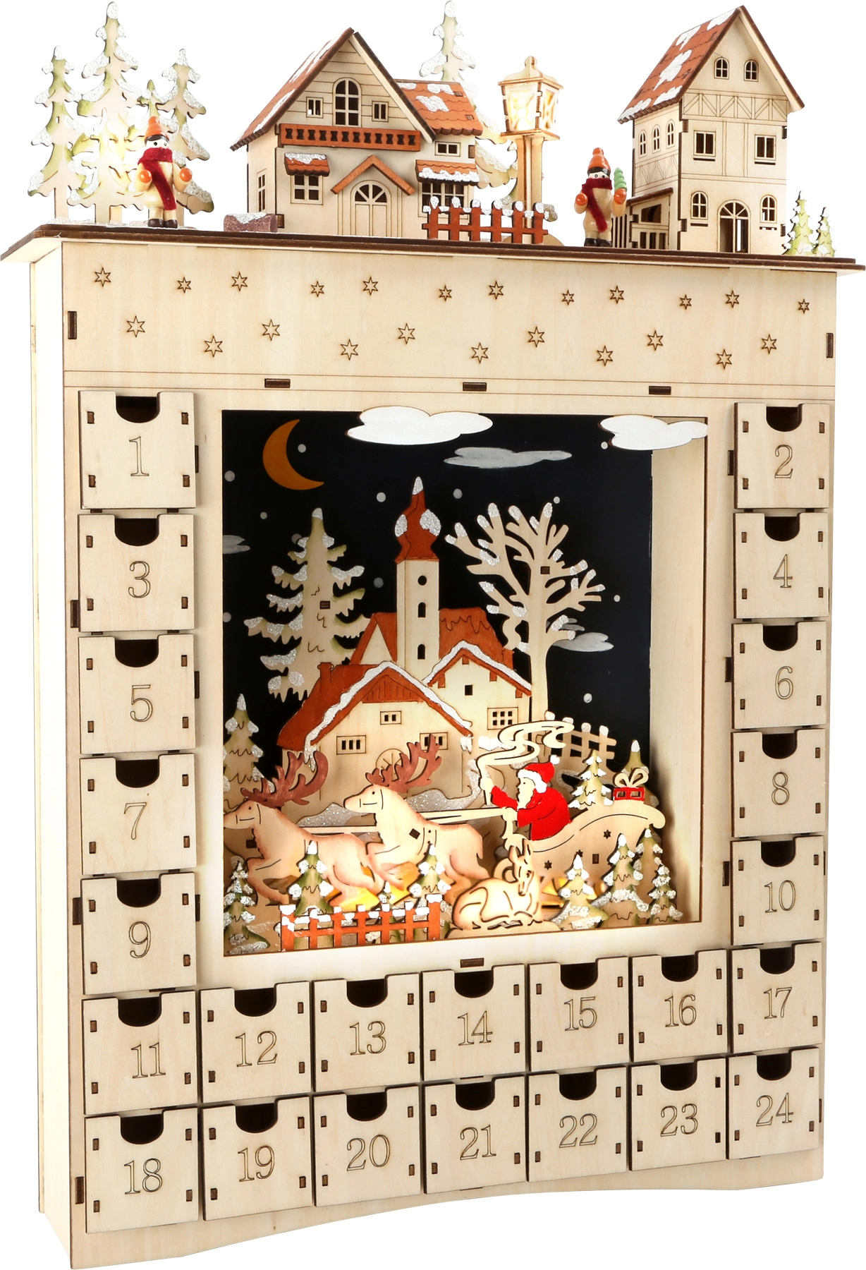 Legler "Zimní sen" dřevěný Adventní kalendář 10215