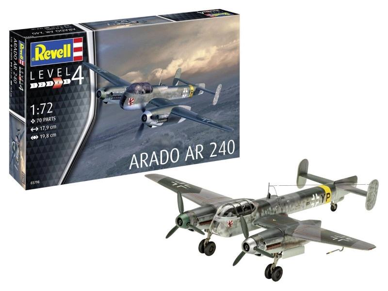 Revell Arado AR 240 Plastic ModelKit 03798 1:72