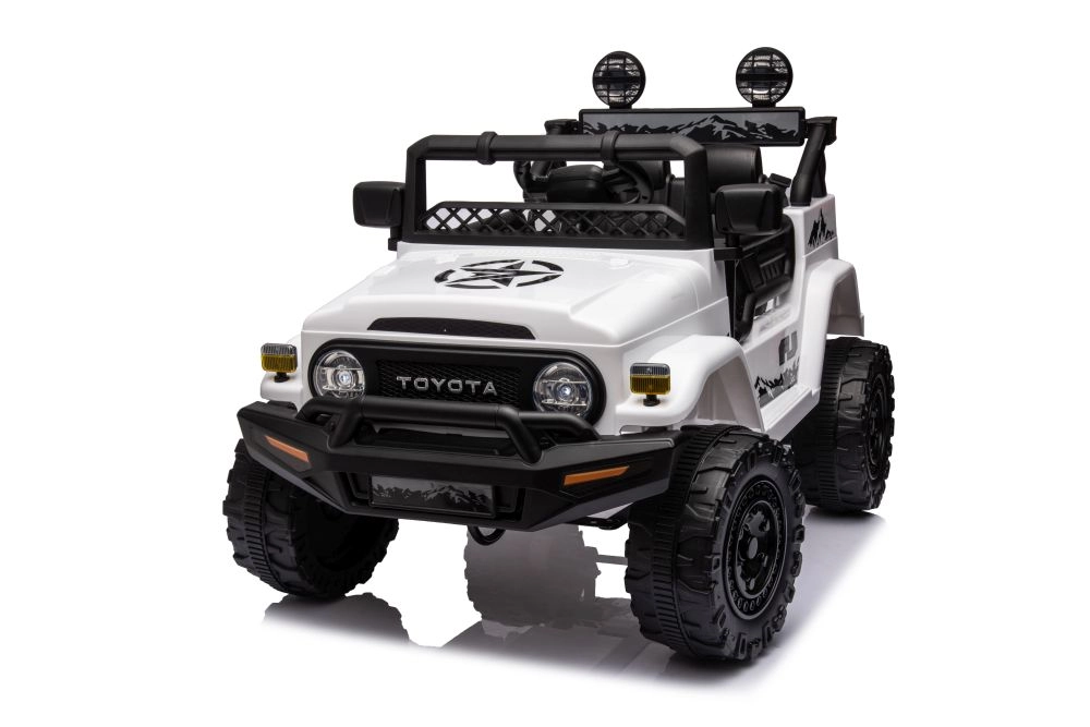 Levně Lean Cars bateriový vůz Toyota FJ 4x4 bílá