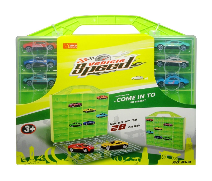 Sada autíček s úložným kufříkem