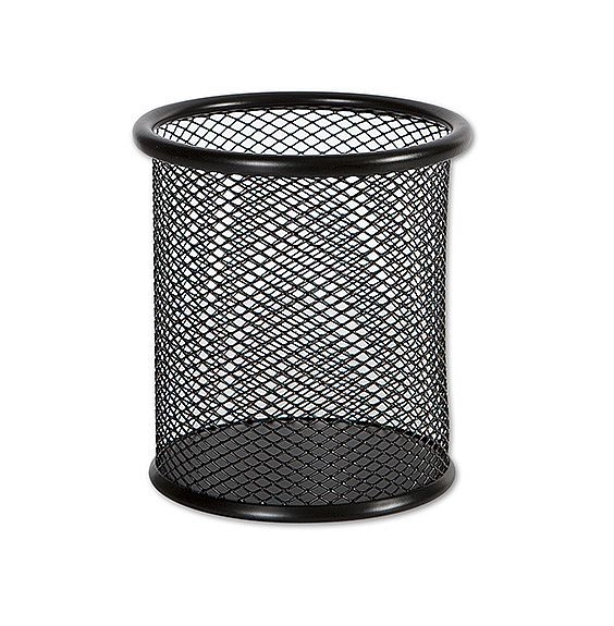 Kovový kalíšek na tužky CONCORDE, černý