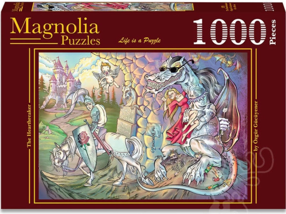 Magnolia puzzle Lamač srdcí 1000 dílků