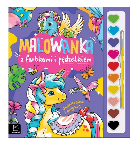 Malování s barvičkami a štětcem – jednorožci a pegasi
