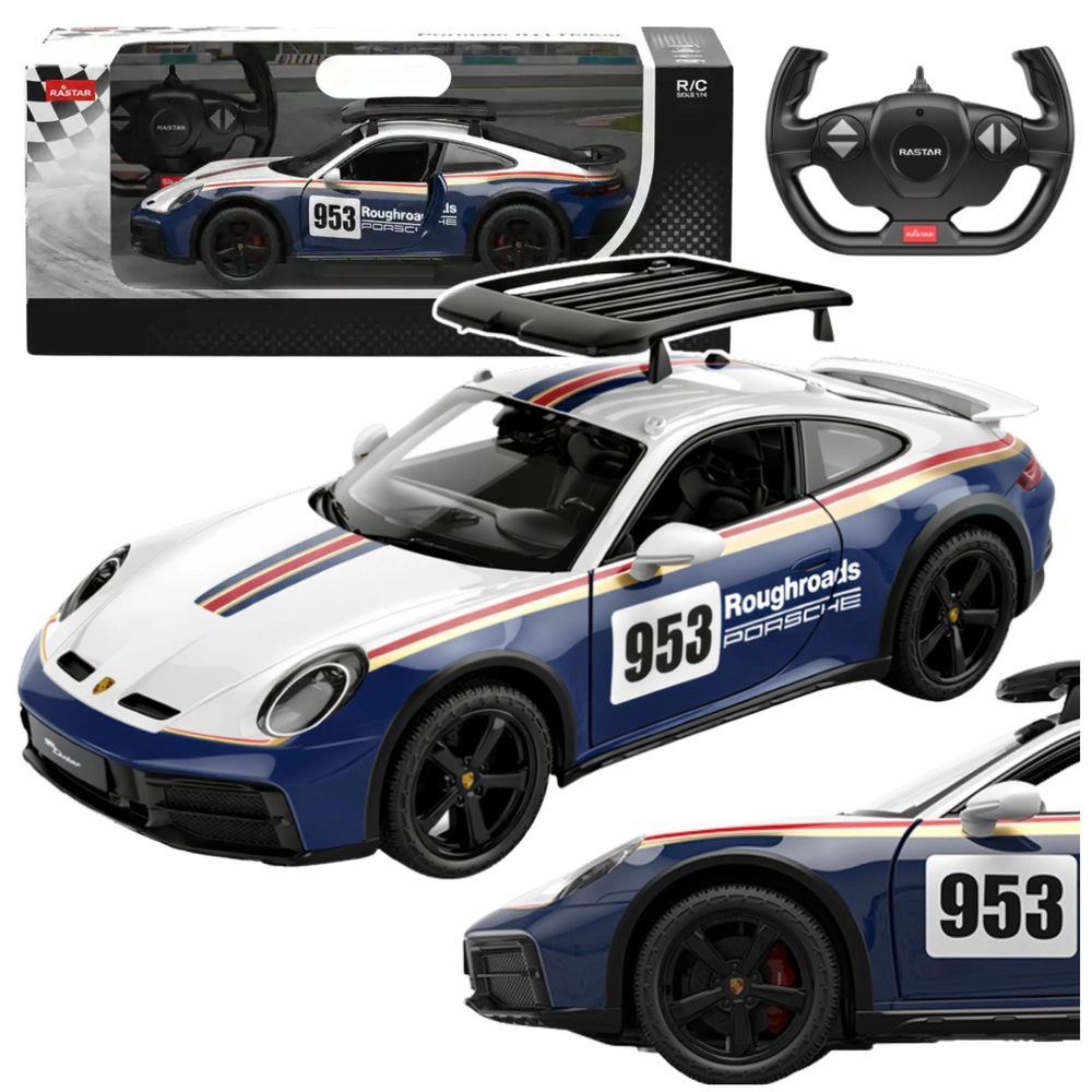 R/C auto PORSCHE 911 Dakar 1:14 RASTAR