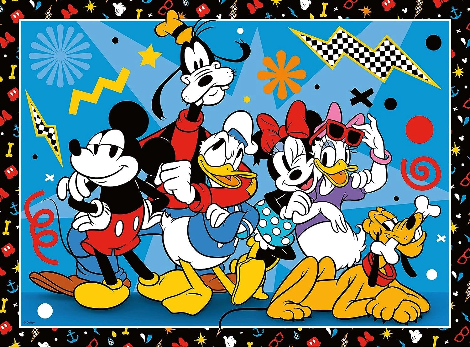 RAVENSBURGER Mickey Mouse a přátelé XXL 300 dílků