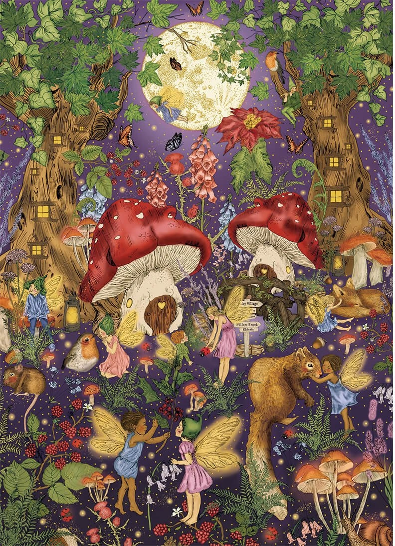 Puzzle GIBSONS The Art File: pohádka 1000 dílků