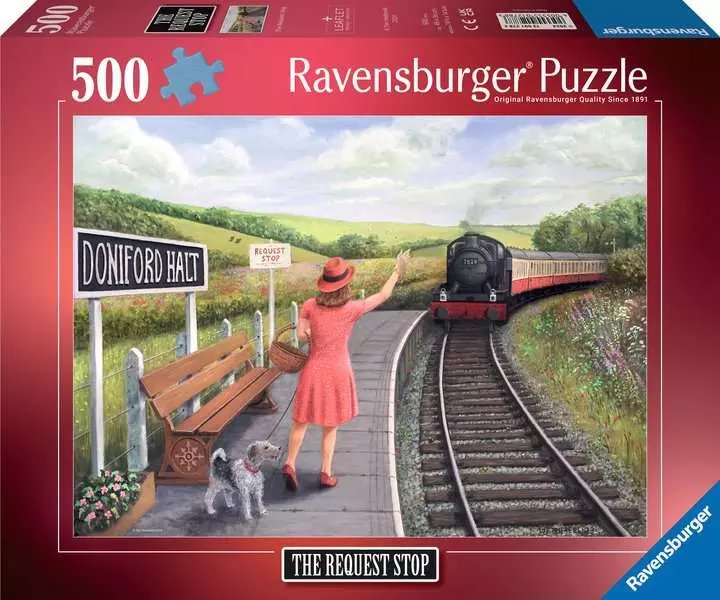 Ravensburger puzzle zastávka na požádání 500 dílků
