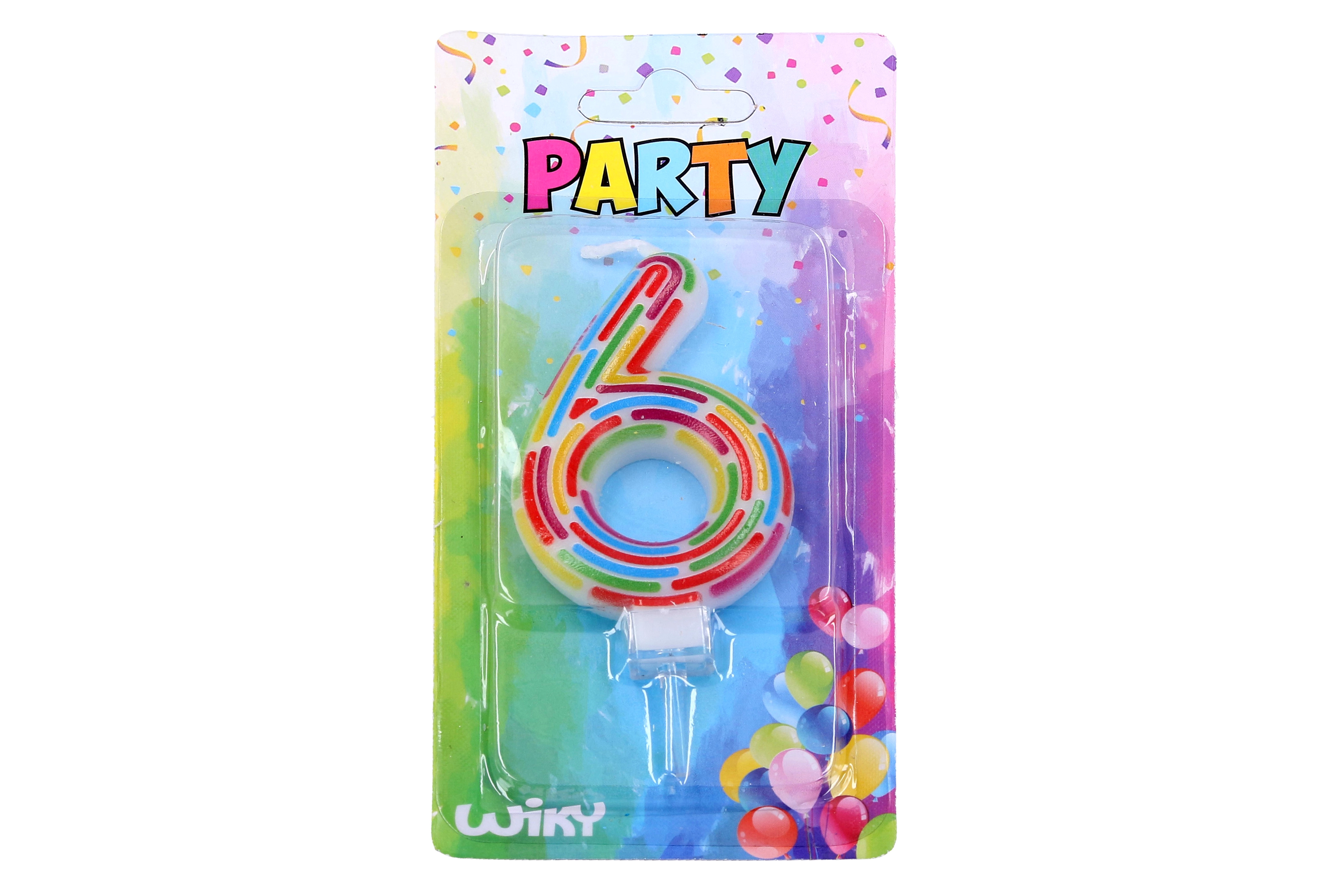 Levně Wiky Párty číslo 6 Čárky
