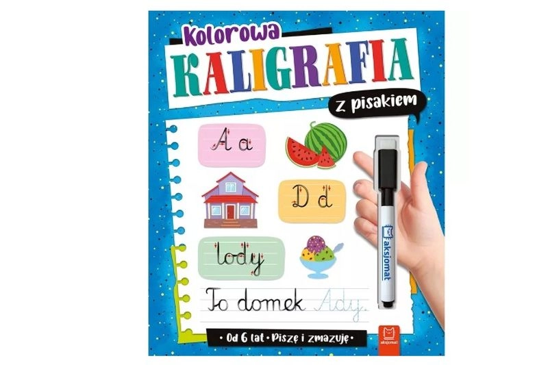 Píšu a mažu: Barevná kaligrafie s mazacím fixem