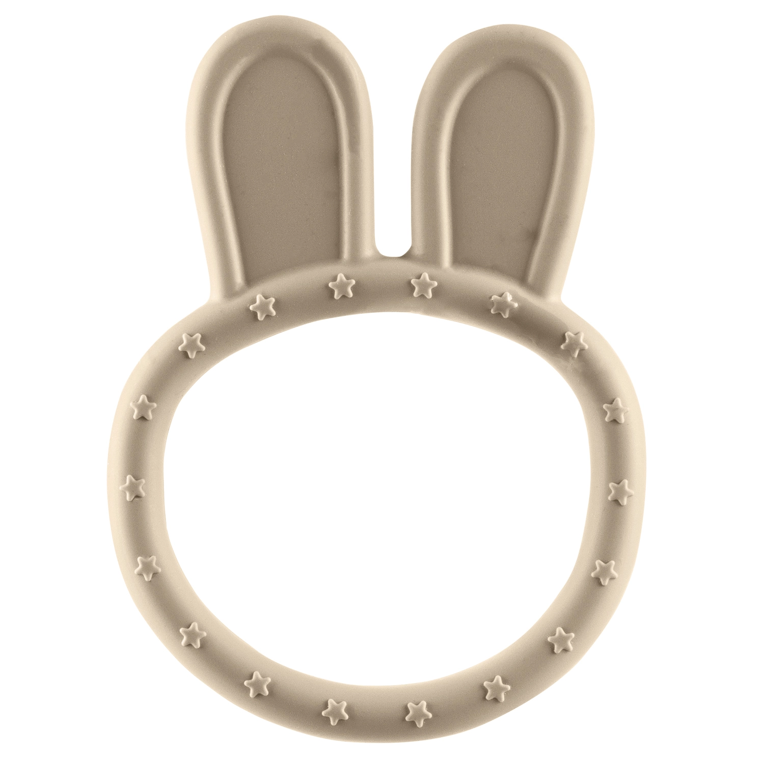 Zopa Silikonové kousátko Rabbit, béžové
