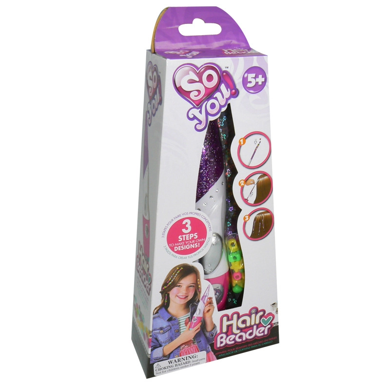 Sada malá zapletač vlasů korálky