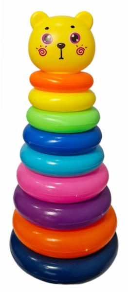 Levně Barevná stohovací pyramida pro malé děti