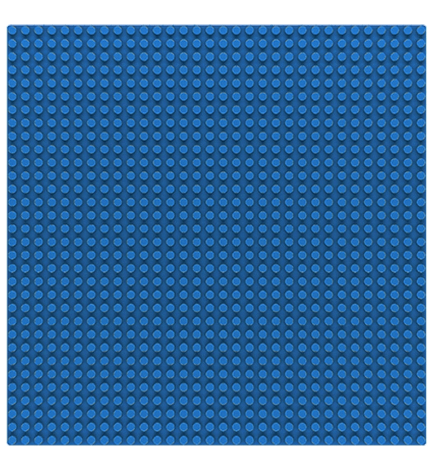 Sluban Bricks Base M38-B0833E Základová deska 32x32 modrá