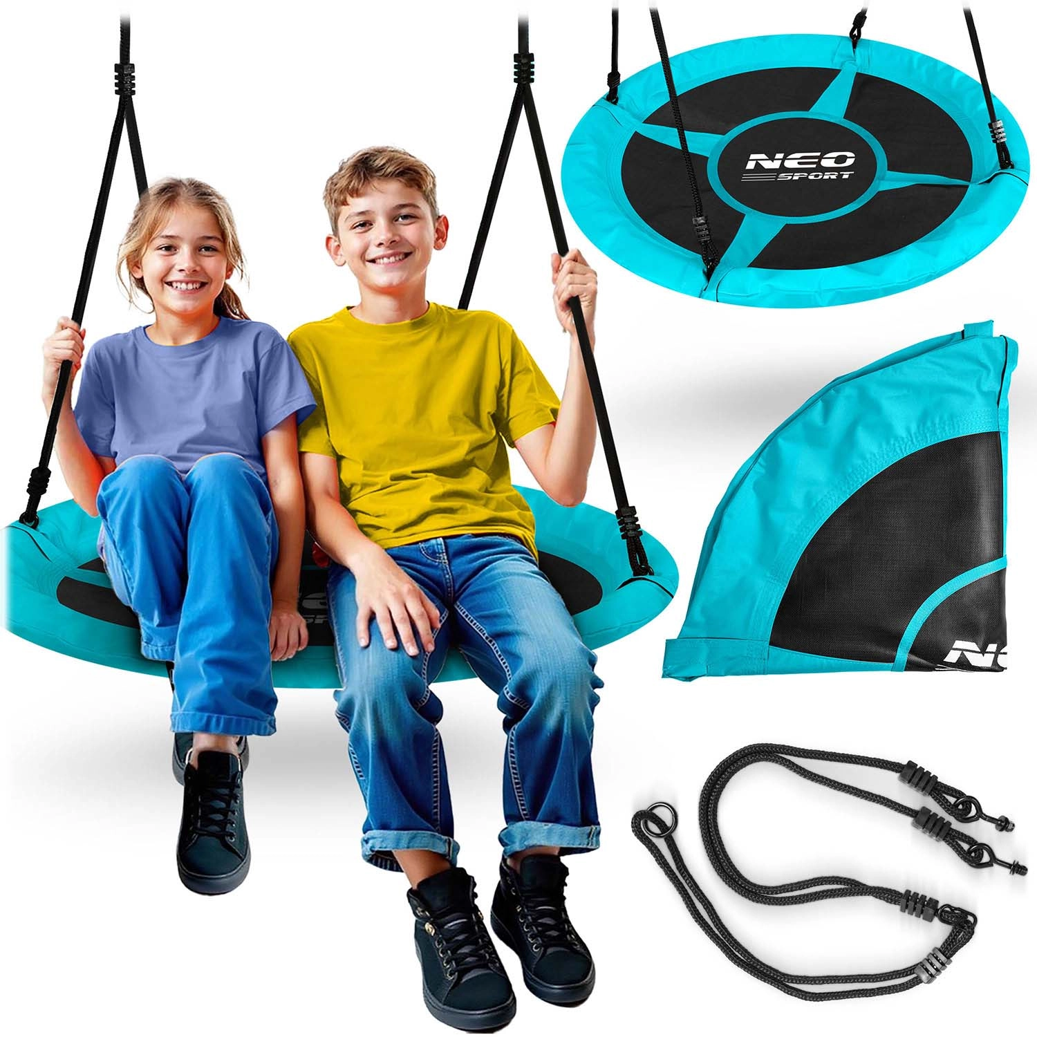 Neo-Sport Swingo Houpačka 100 cm Čapí hnízdo