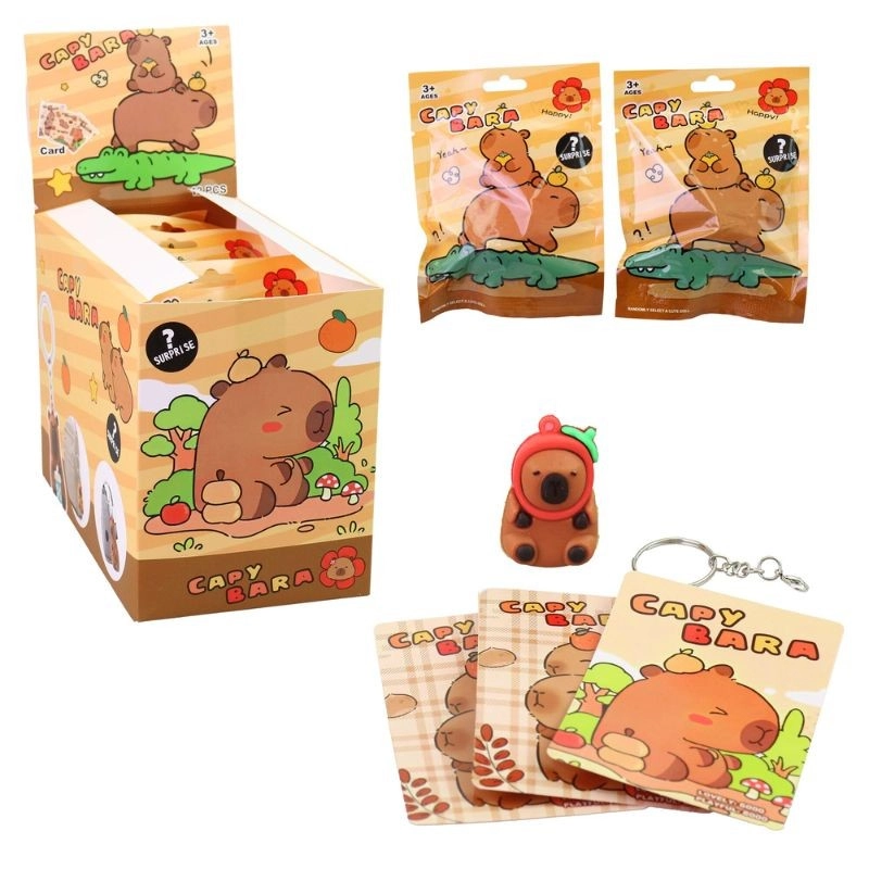 Přívěsek kapybara – roztomilá klíčenka