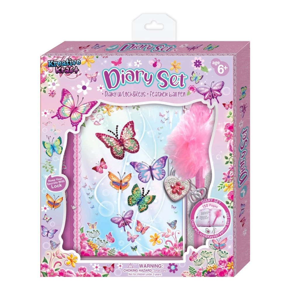 Alltoys Tajný deník s ozdobnou tužkou