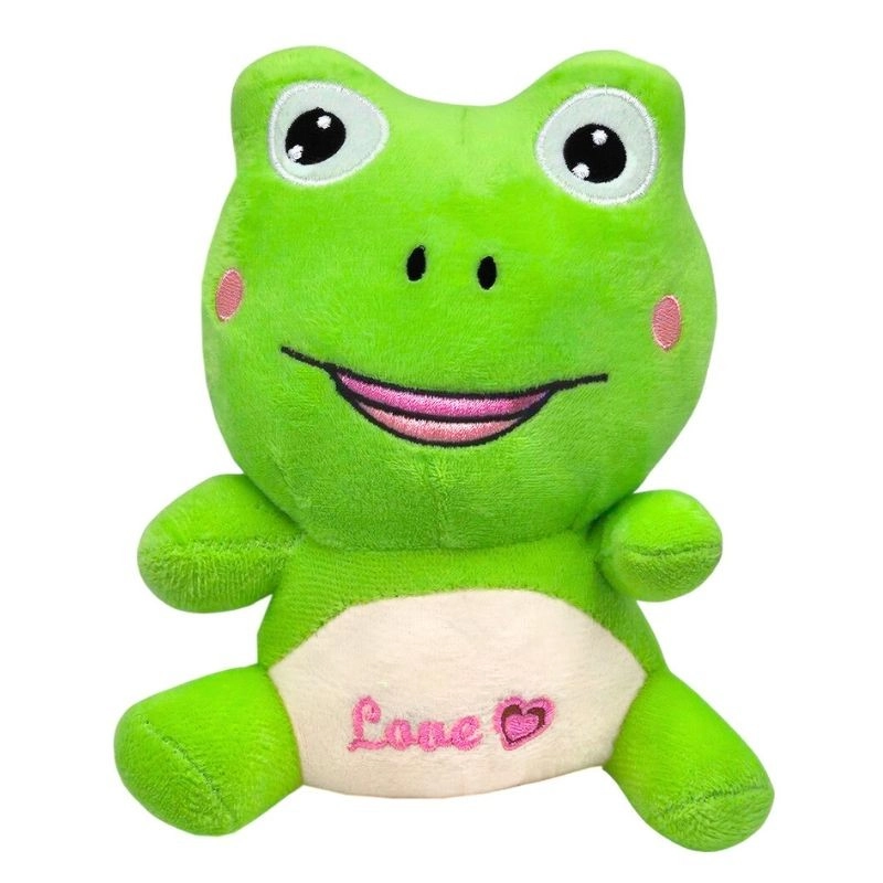 Plyšová žabka Love