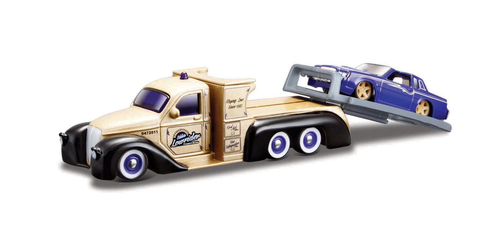 Levně Maisto Datsun 280ZX S130 Ramp Truck + 1980 1:64