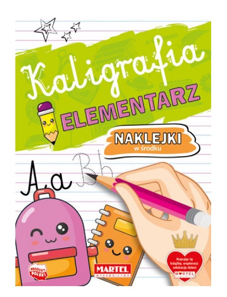 Kaligrafie – slabikář se samolepkami