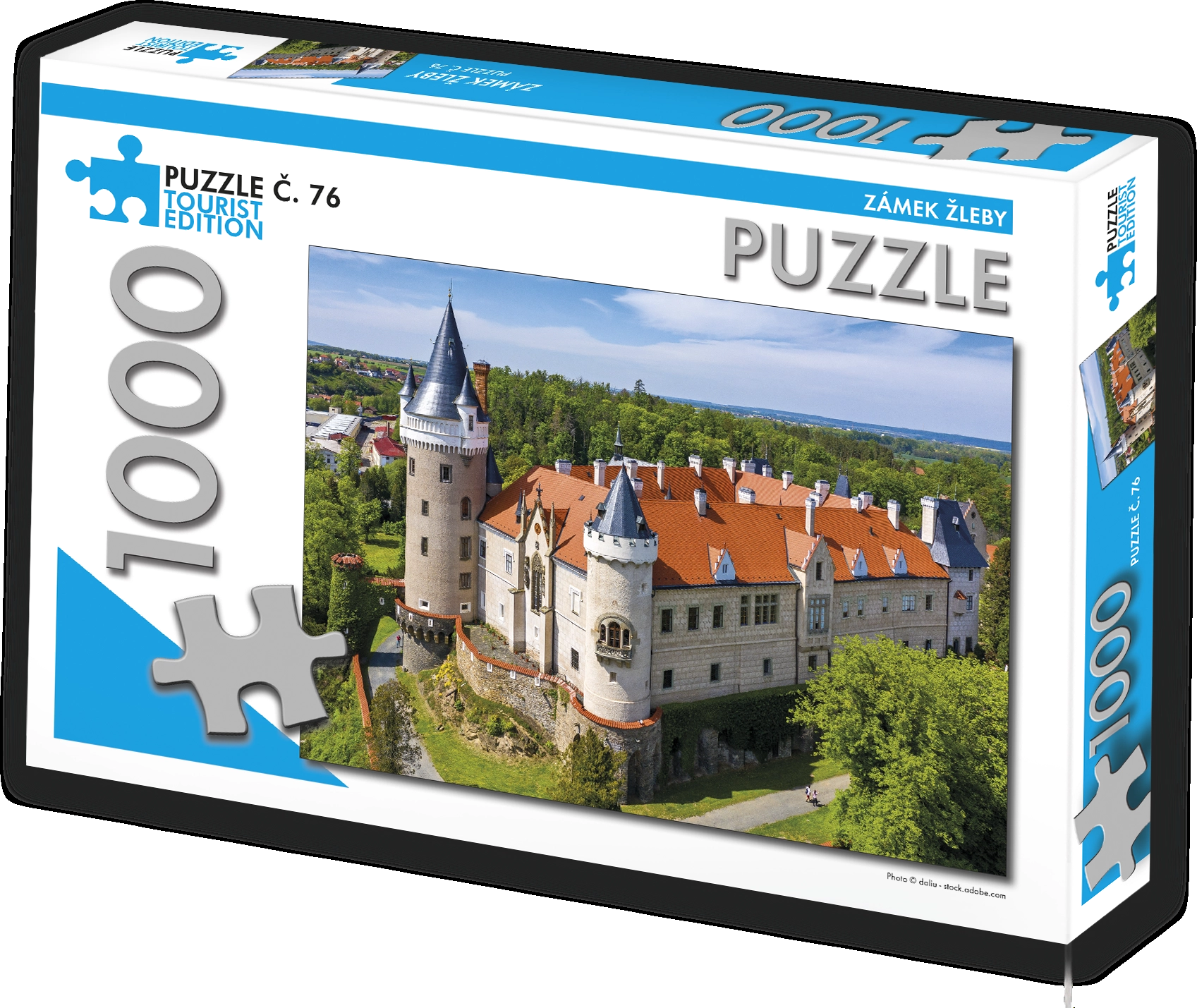 TOURIST EDITION Puzzle Zámek Žleby 1000 dílků (č.76)