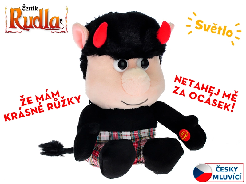 Mikro Trading Čertík Rudla 20 cm