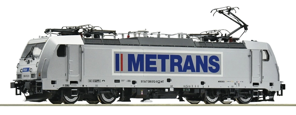 Roco Elektrická lokomotiva 386 012-9 Metrans - 7500016