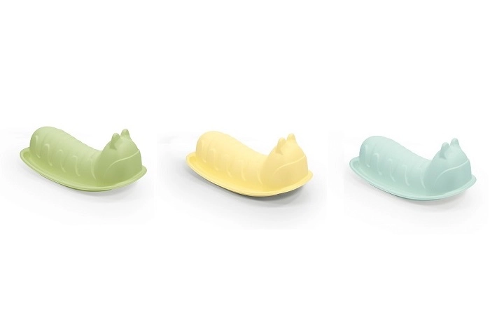 Dolu dětské houpadlo housenka