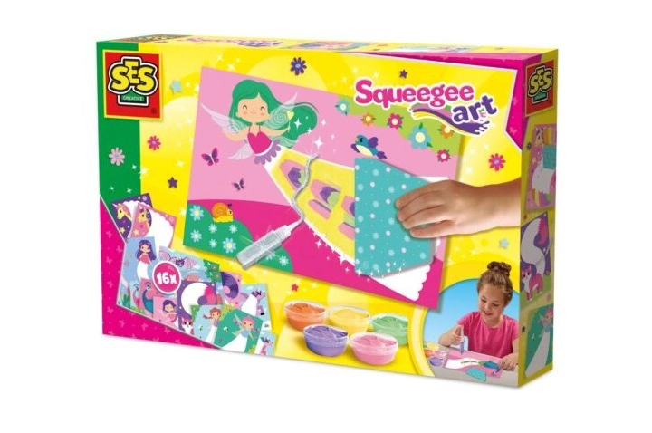 SES Creative squeegee art kreativní sada
