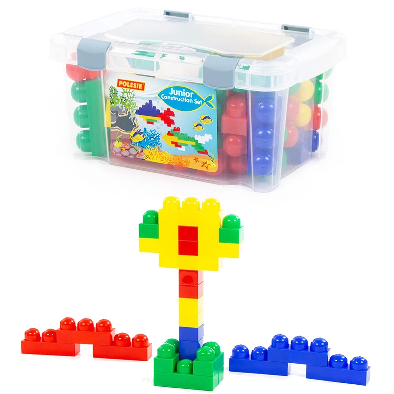 Stavebnice v kufříku – 54 dílků