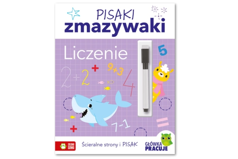 Pisaky zmazávátka: počítání