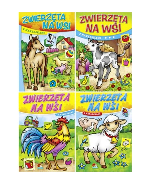 Knížečka Zvířata na farmě