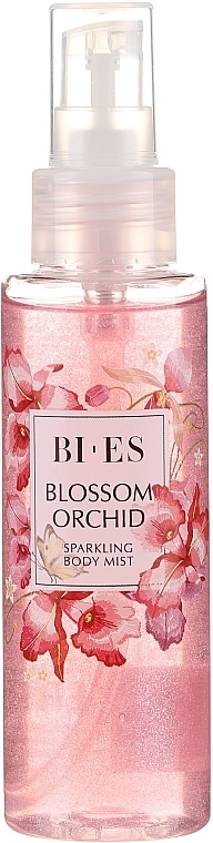 Tělový sprej s třpytkami Blossom Orchid 200 ml