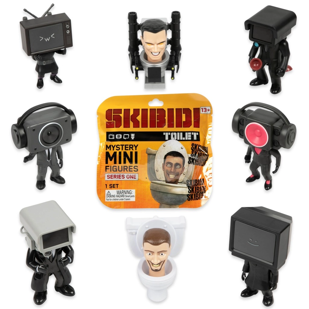 Skibidi Toilet mystery minifigurka