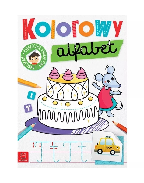 Barevná abeceda – vzdělávací sešit s nálepkami