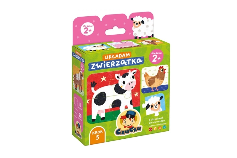 CzuCzu skládám zvířátka – puzzle z farmy