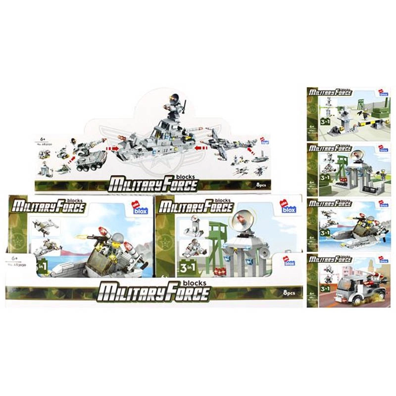 Stavebnice Military Force – 8 variant vojenských modelů