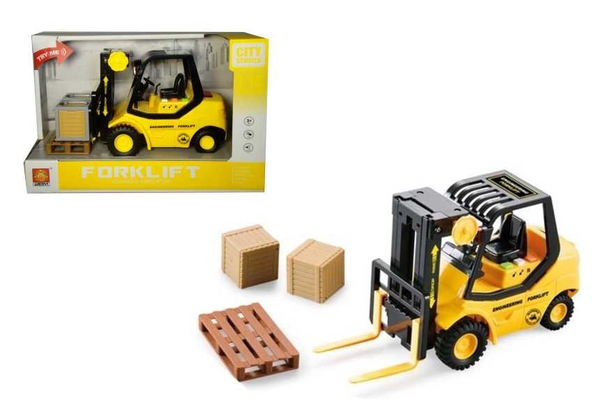 Dětský vysokozdvižný vozík se světlem a zvukem