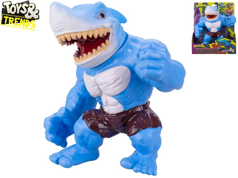 Levně Toys&Trends Brainboooom příšerka strečová žralok predátor 22 cm