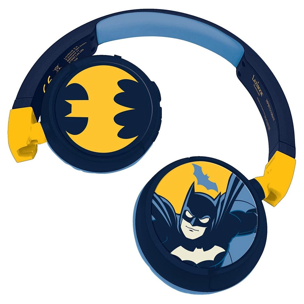 Levně Bezdrátová skládací sluchátka Batman