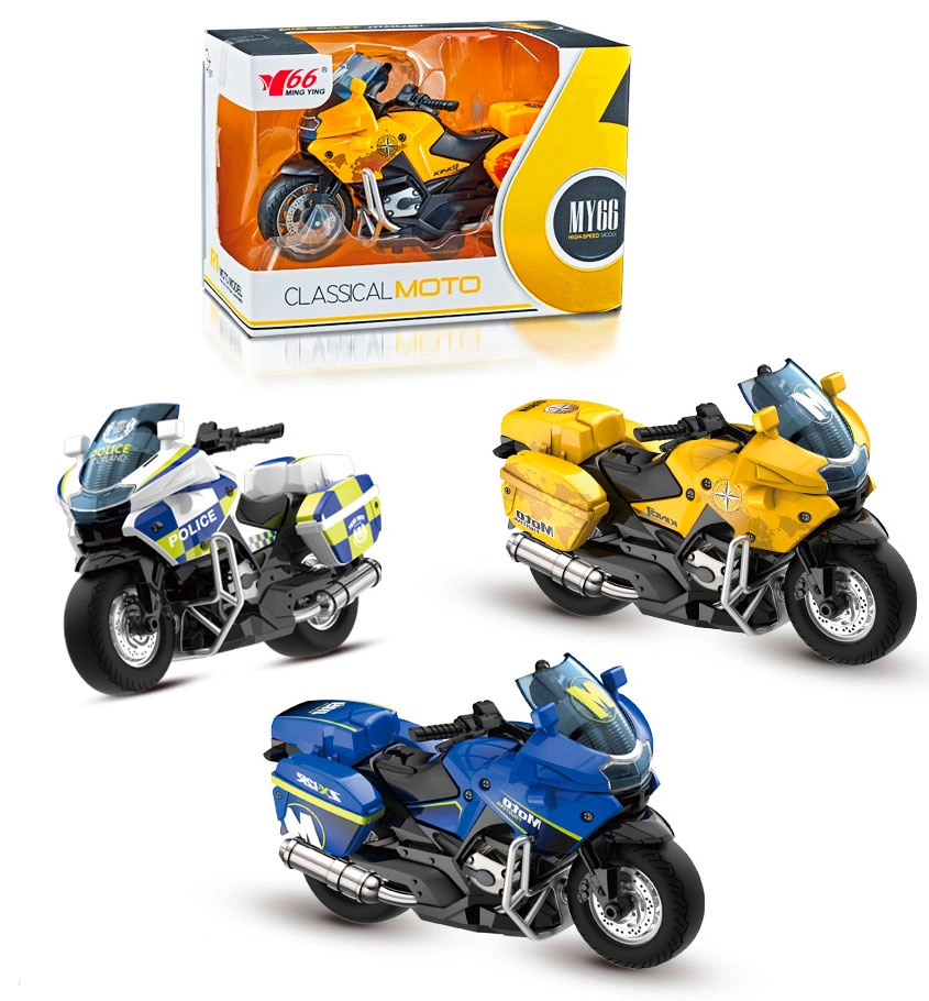 Levně Motocykl R1 1:14