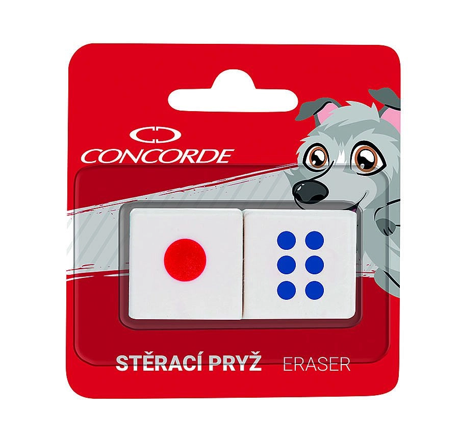 Levně Concorde pryž Kostka 2ks