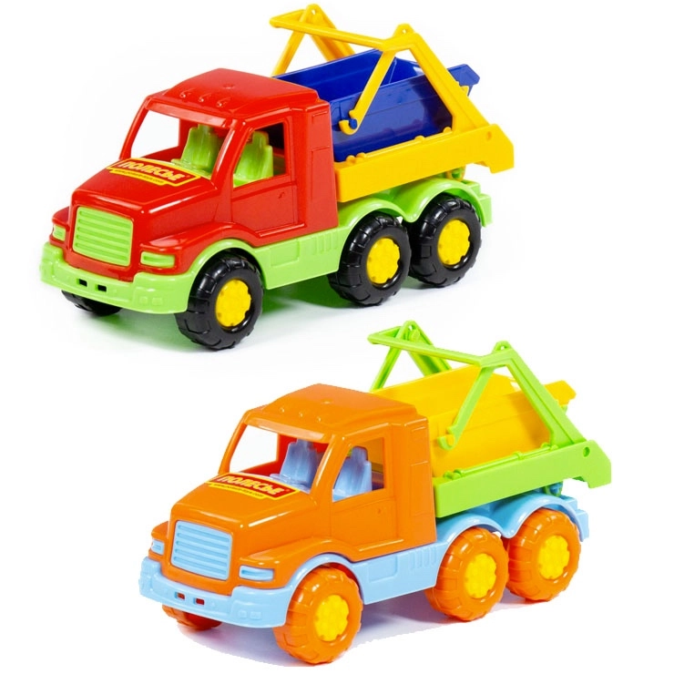 Plastové auto Maxík kontejner – sklápěcí nákladní vůz pro děti