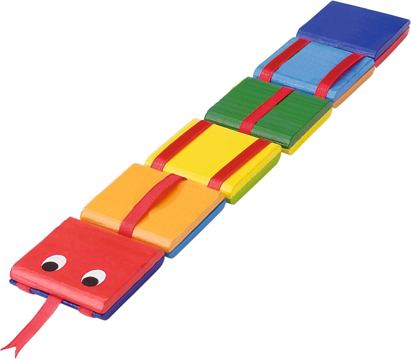 Drobné hračky - Nekonečný had, 32cm barevný (Goki)