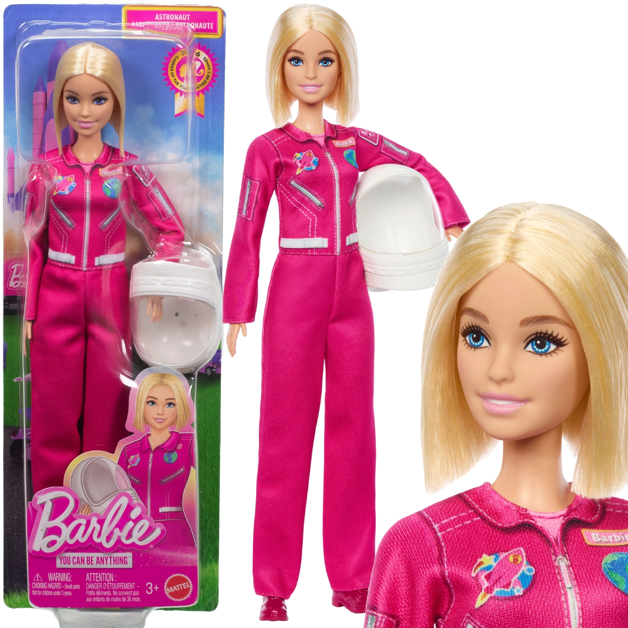 Barbie kariéra astronautka s helmou