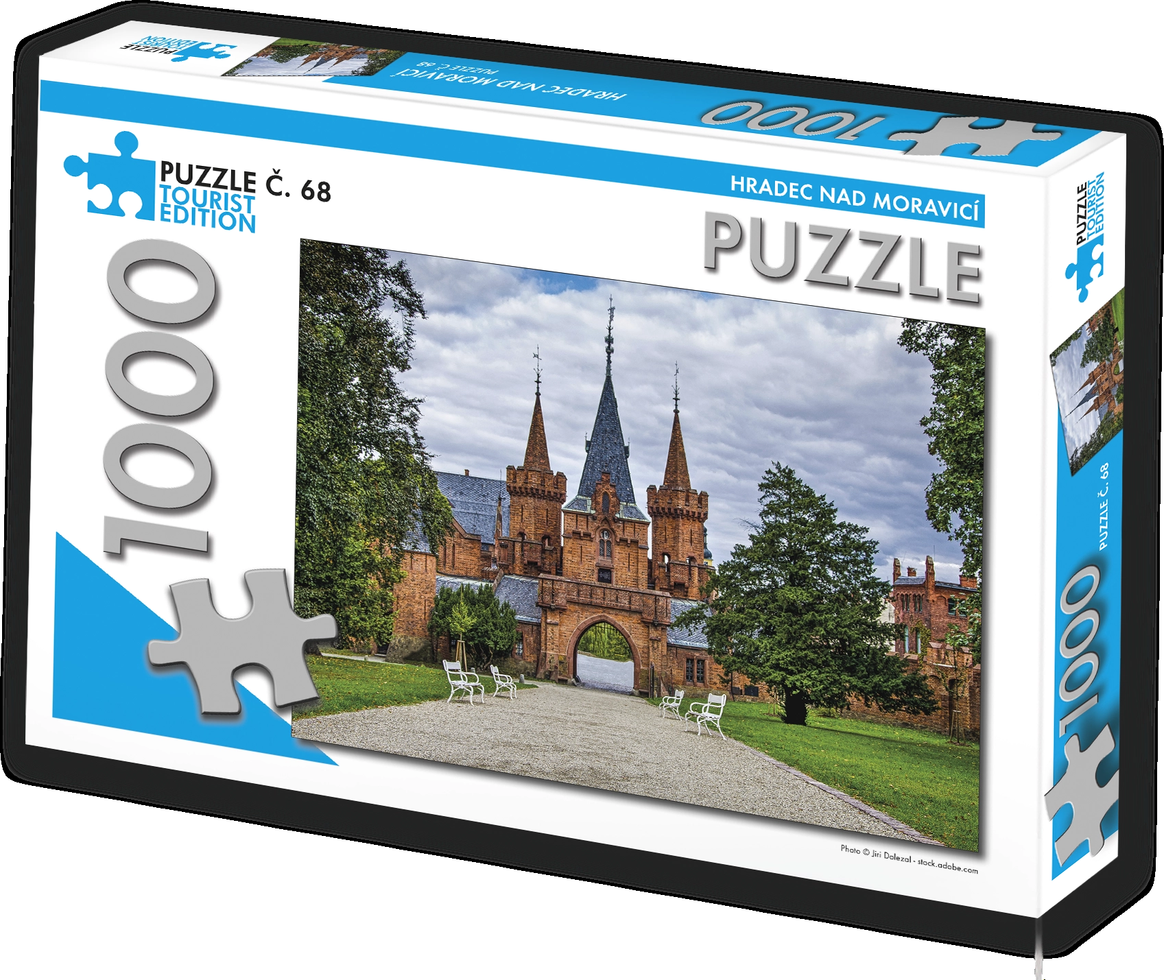 TOURIST EDITION Puzzle Hradec nad Moravicí 1000 dílků (č.68)