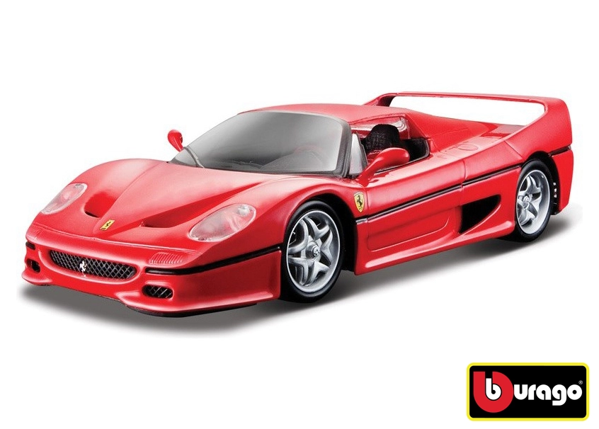 Levně Kovový model Bburago 1:24 Ferrari F50 červená