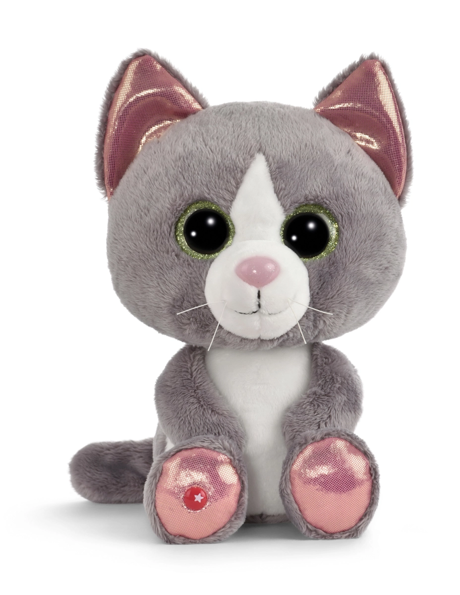 Levně Nici Glubschis kočka šedá Felinja GREEN 25 cm